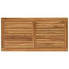 vidaXL Placă de masă Dreptunghiular Lemn solid de tec natural