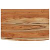 vidaXL Raft perete 60x40x2,5 cm dreptunghiular lemn acacia margine vie