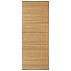 Covor dreptunghiular din bambus natural, 150 x 200 cm