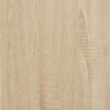 vidaXL Tablou Stejar Sonoma 29,5x34x119,5 cm Lemn prelucrat