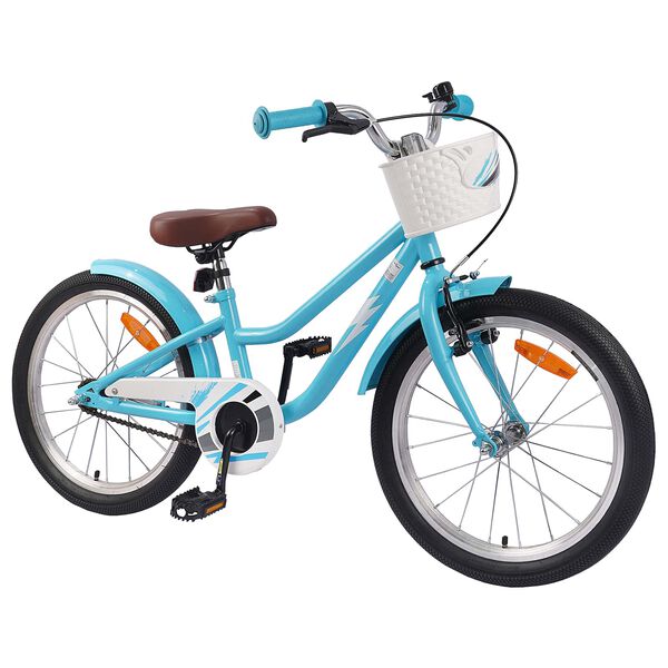 vidaXL Bicicletă pentru Copii 18 Inci pentru 5-7 ani Albastru deschis