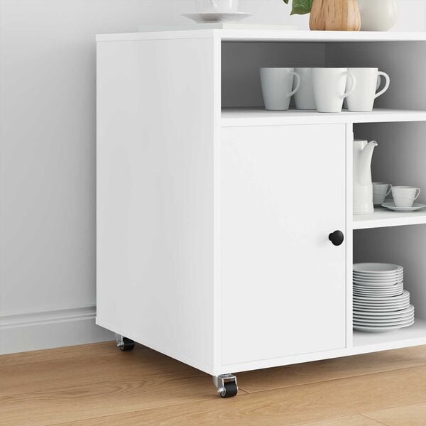 vidaXL Roată 12 pcs Argintiu 50 mm Nailon