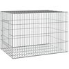 vidaXL Cușcă pentru iepuri, 78x54x54 cm, fier galvanizat