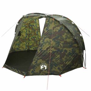 vidaXL Cort de pescuit cu eliberare rapida persoană Camuflaj ușor