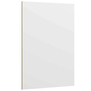 vidaXL Panouri de decor 12 buc. Alb 15 x 21 x 0,27 cm Lemn prelucrat