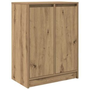 vidaXL Bufetă Stejar Artisan 57x34x76 cm Lemn prelucrat