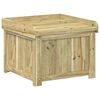 vidaXL Cutie pentru perne de exterior Lemn de pin tratat