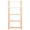 vidaXL Etajere cu 5 niveluri 2 buc. 80x38x170 cm pin masiv 250 kg