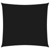 vidaXL P&acirc;nză parasolar, negru, 5x5 m, țesătură oxford, pătrat
