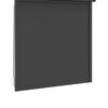 vidaXL Obturator rulant Antracit 130 x 140 cm Aluminiu și Poliuretan