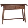 vidaXL Birou cu sertar Maro 110 x 30 x 79 cm Lemn masiv de mahon