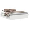 vidaXL Cadru de pat, alb, 180x200 cm, Super King Size