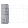 vidaXL Gard Euro 0,4 x 50 m Fier acoperit cu PVC