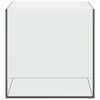 vidaXL Acvariu cu depozitare Transparent 30 x 30 x 30 cm Sticlă
