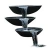 Ubbink Recipiente cascadă de grădină cu pompă 35/45/55 cm