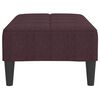 vidaXL Taburet, violet, 78x56x32 cm, material textil