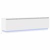 vidaXL Cabinet TV 180 x 38 x 49 cm Alb Lemn prelucrat