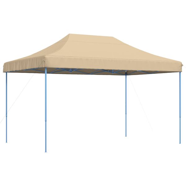 vidaXL Cort de petrecere pliabil Pop-Up, 440x292x315 cm, bej