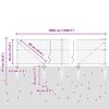 vidaXL St&acirc;lp de gard. Gri 50 x 0,4 m (plasă de 50 mm) Oțel și PVC