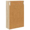 vidaXL Dulap de perete pentru baie Stejar Sonoma 40 x 16 x 62,5 cm