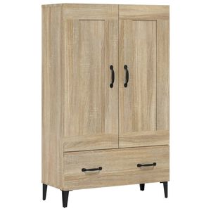 vidaXL Dulap &icirc;nalt, stejar sonoma, 70x31x115 cm, lemn compozit