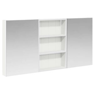 vidaXL Set dulap baie 3 buc. 120 x 10,5 x 60,5 cm Lemn prelucrat