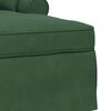 vidaXL Chaise Lounge cu fustă cu pernă Verde Junglă 91 x 157 x 91 cm