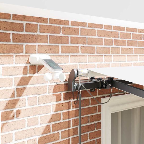 vidaXL Țesătură pentru copertină cu Alb 300 x 250 cm Poliester