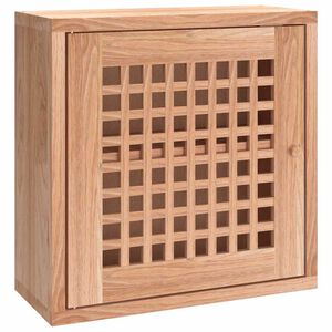 vidaXL Dulap de perete, 42x18x42 cm, lemn masiv de nuc