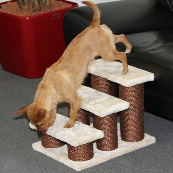 Kerbl Trepte animale de companie &bdquo;Easy Climb&rdquo;, 45x35x34 cm, maro 82410