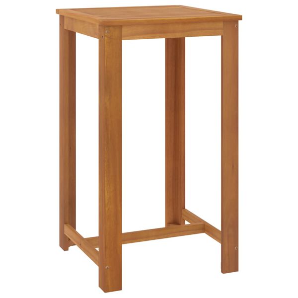 vidaXL Set mobilier bar de grădină cu perne, 3 piese, gri