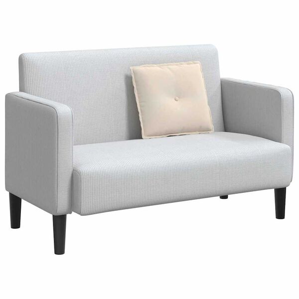 vidaXL Perna pentru spate Bej 50 x 45 cm Țesătură din microfibră