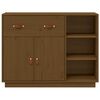 vidaXL Dulap, maro miere, 98,5x40x75 cm, lemn masiv de pin