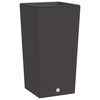 vidaXL Jardinieră cu interior detașabil, maro, 21 / 49 L, PP ratan