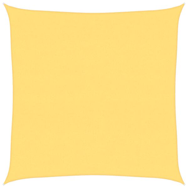 vidaXL P&acirc;nză parasolar, bej, 6x6 m, HDPE, 160 g/m&sup2;