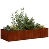 vidaXL Jardinieră Rusty 200x80x40 cm Oțel pentru intemperii