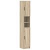vidaXL Cabinet de Baie cu Raft Deschis UTRECHT Stejar Sonoma
