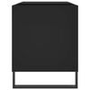 vidaXL Dulap pentru discuri, negru, 85x38x48 cm, lemn prelucrat