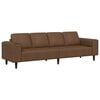 vidaXL Canapea pentru living Maro 250 x 77 x 76 cm