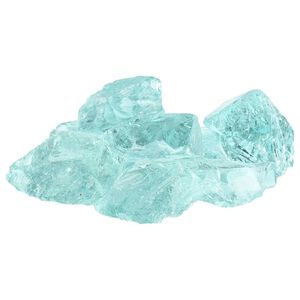 vidaXL Pietre de Grădină Turcoaz 12 cm Sticlă