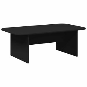 vidaXL Masă de cafea Negru 93 x 53 x 33 cm Lemn compozit