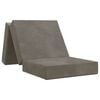 vidaXL Canapea Pat Pliabilă 90 x 63 x 45 cm Gri deschis