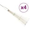 vidaXL Lămpi cu artificii de Crăciun, 4 buc., 560 LED, colorat, 20 cm