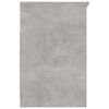 vidaXL Dulap cu sertare, gri beton, 40x50x76 cm, lemn compozit