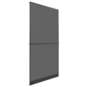 vidaXL Ecran pentru Insecte cu Hinge Antracit și negru 100 x 215 cm