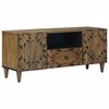 vidaXL Cabinet TV Maro 105 x 33,5 x 46 cm Lemn de mango solid