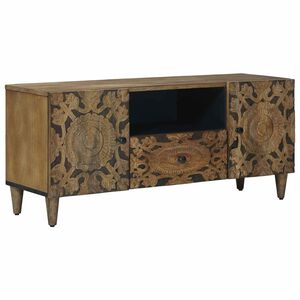vidaXL Cabinet TV Maro 105 x 33 x 46 cm Lemn de mango solid
