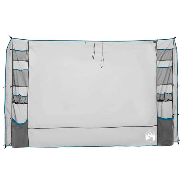vidaXL Organizator de cort suspendat Gri și Albastru 320 x 182 cm
