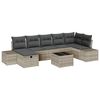 vidaXL Set de canapea 8 buc. poliratan