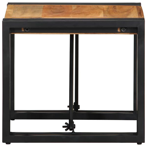 vidaXL Masuta de cafea 40x40x35 cm din lemn masiv de salcam